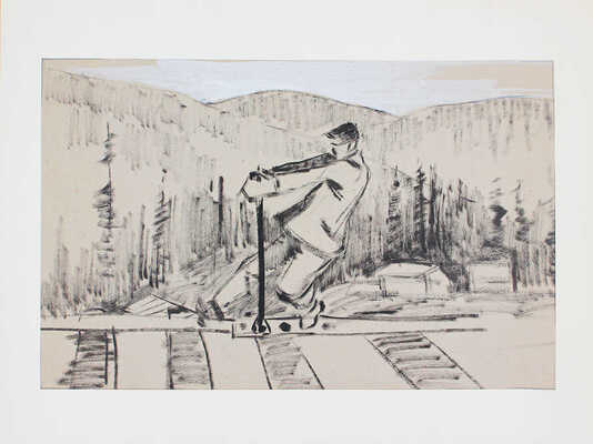 Голиков Василий Васильевич. Путеукладчик 